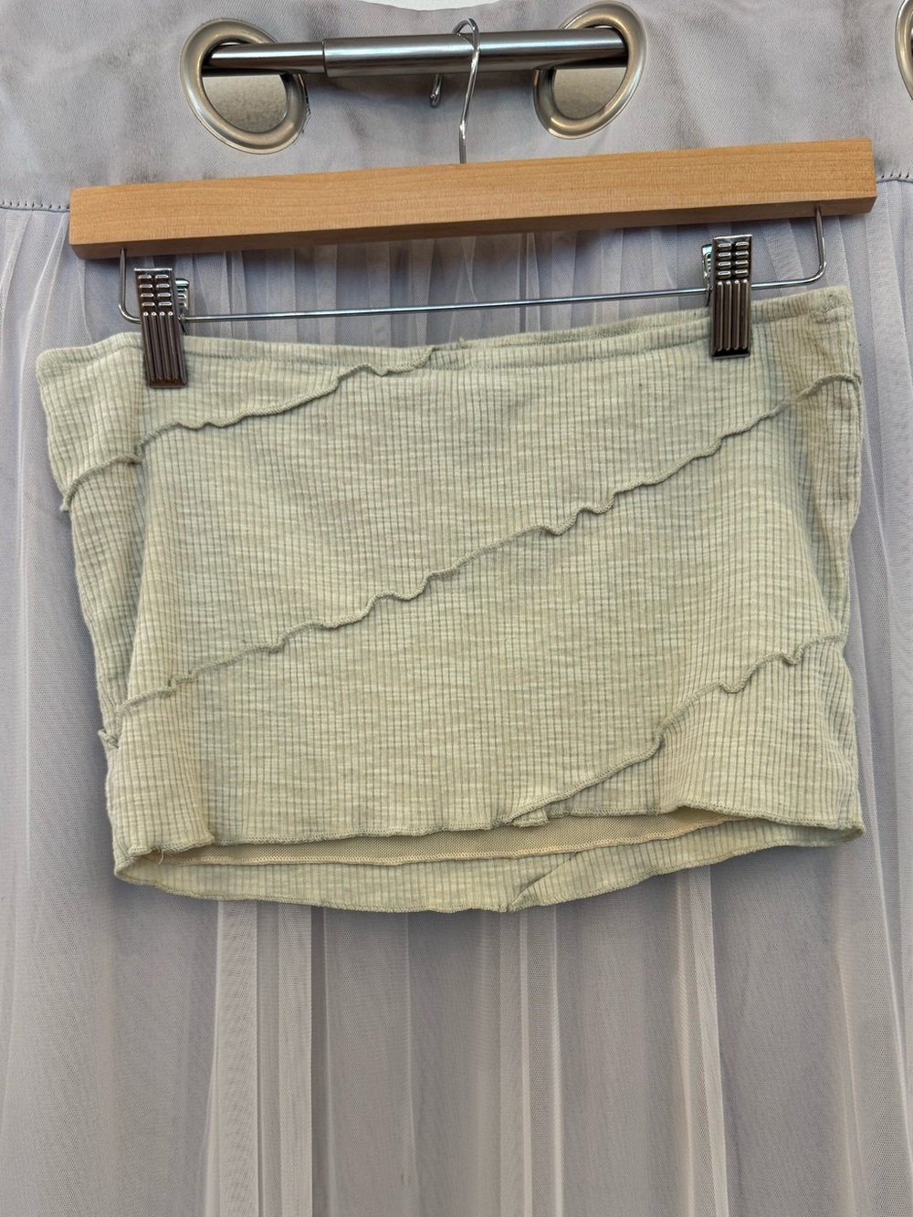 Pretty Garbage Ribbed Bandeau Top - Picture 2 of 3